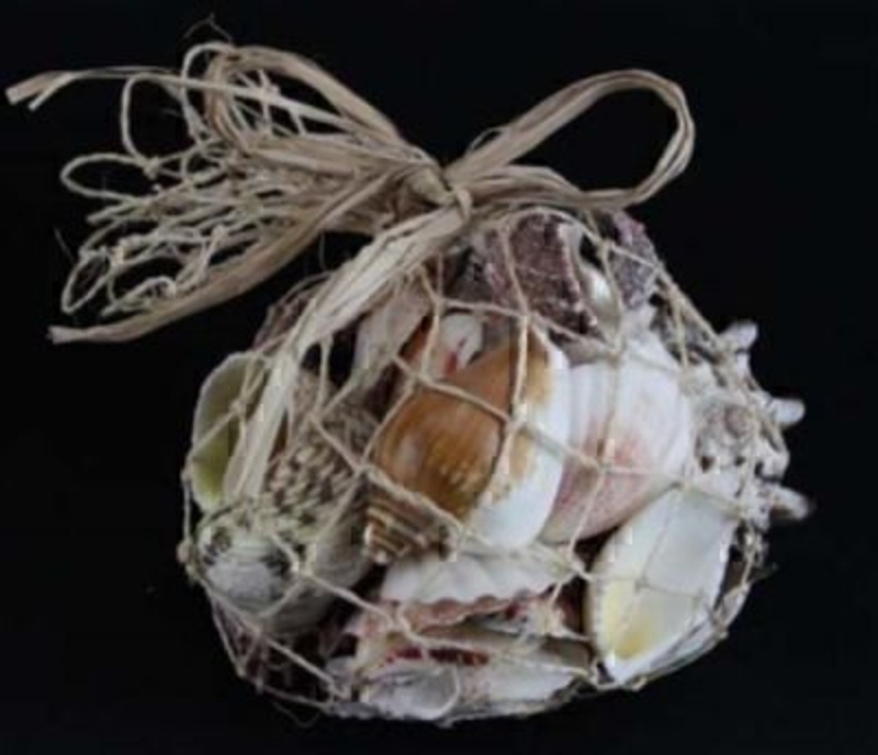 Mixed Beach Shells by Gisela Graham 500gms Mixed Shell In Net Bag by Gisela Graham. This bag of mixed Sea shells by Gisela Graham would make a great decorative finish to a beach / sea theme bathroom. Weight Approx. - 500g. Netted size approx. 11x11x10cm
